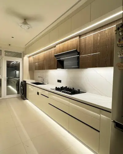 Modern luxury living room interior