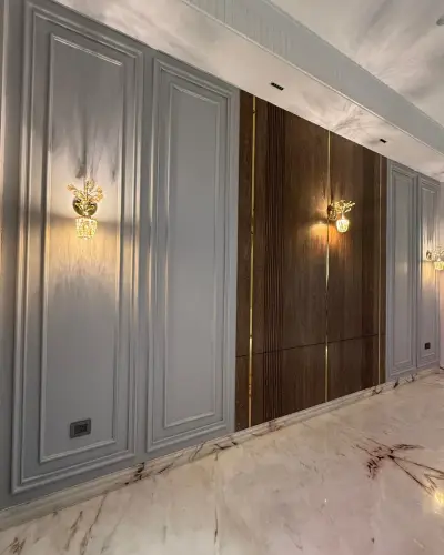 Modern luxury living room interior